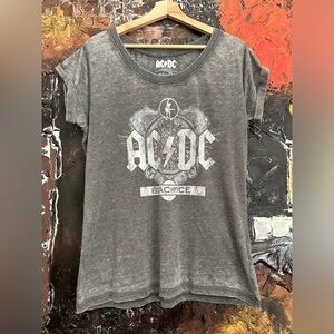 Vintage washed Amplified AC/DC Black Ice women’s T-shirt XXL LAST ONE